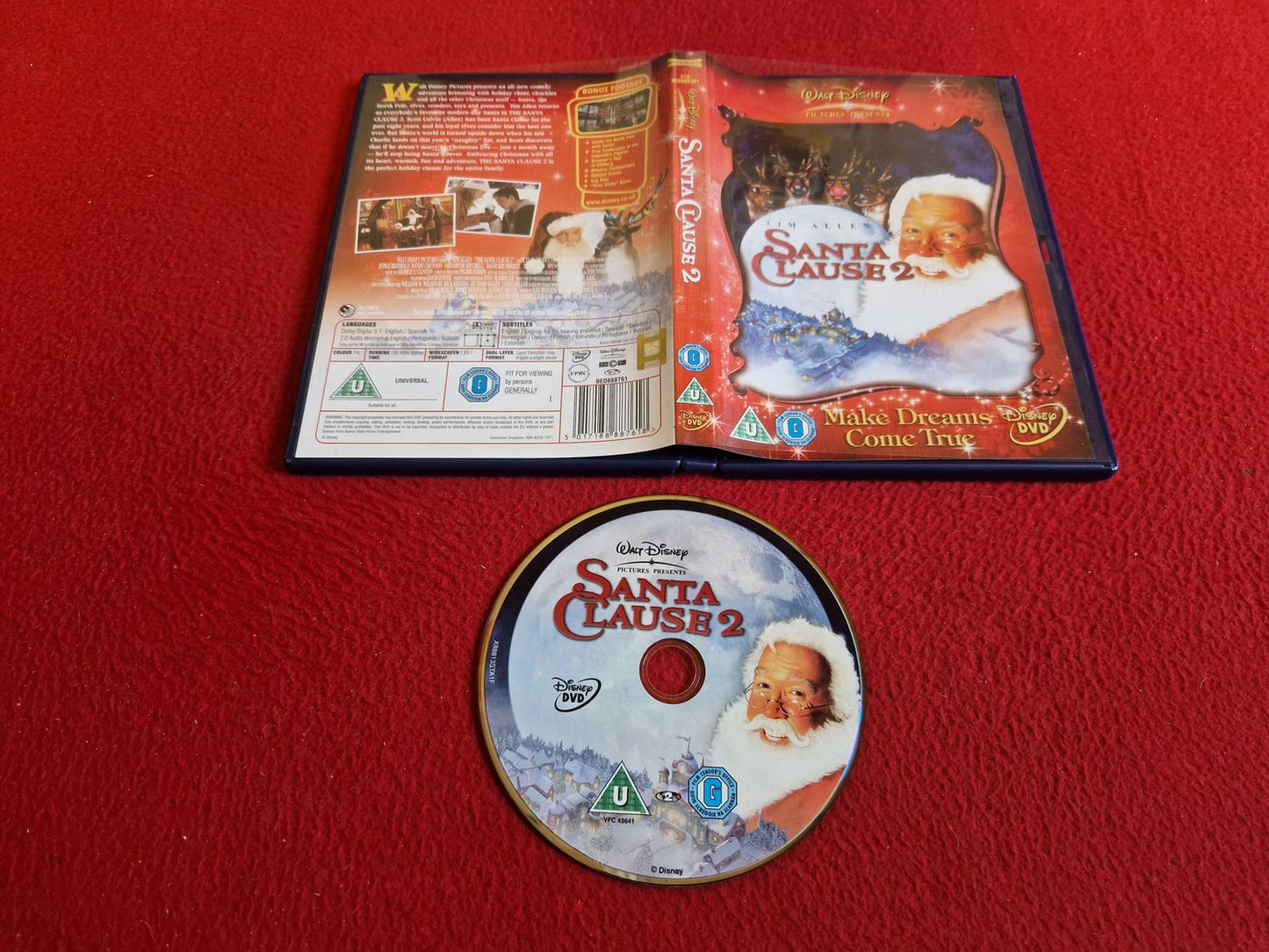 THE SANTA CLAUSE 2 DVD