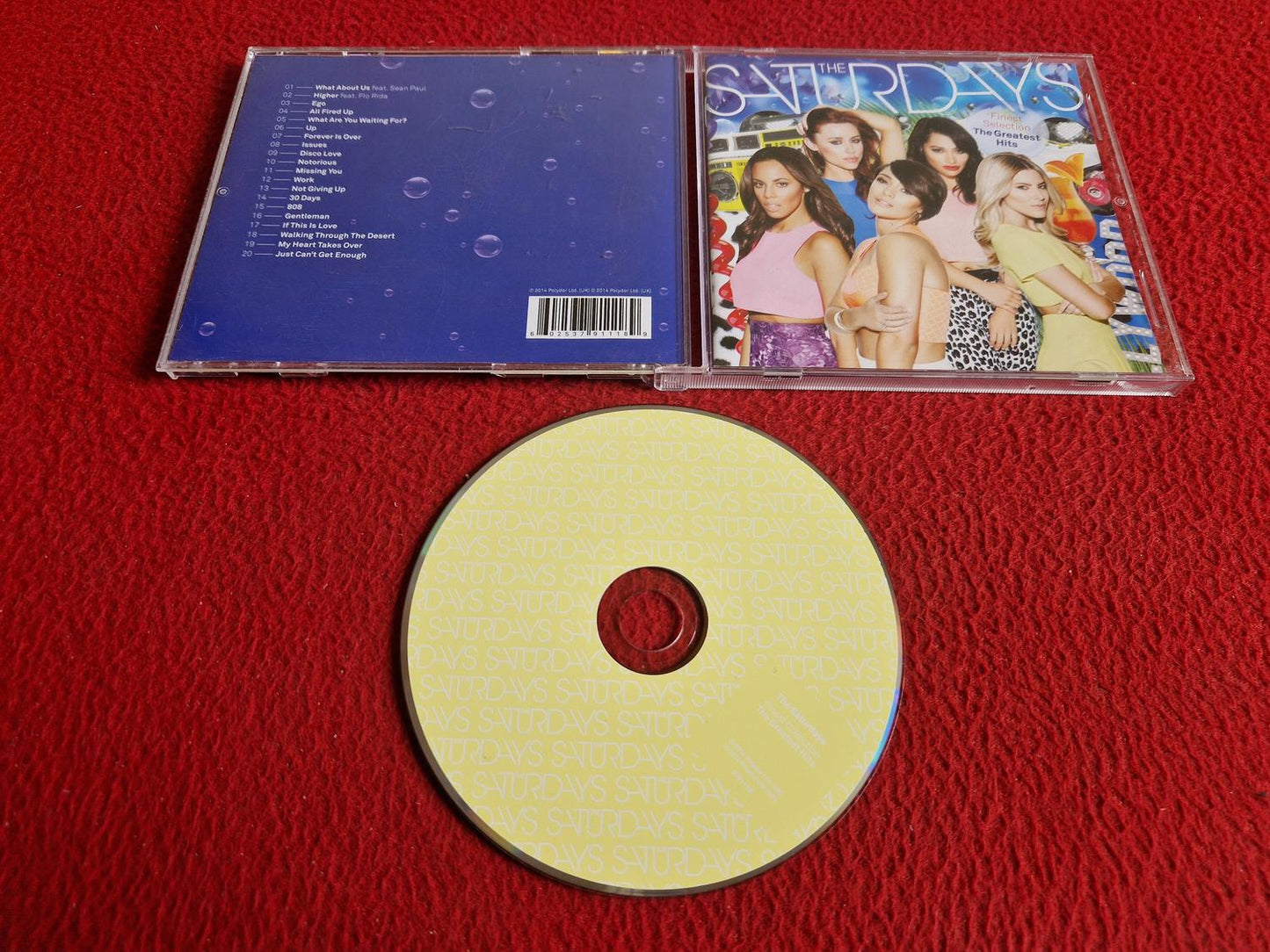 THE SATURDAYS FINEST SELECTIONS THE GREATEST HITS CD