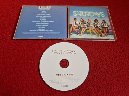 THE SATURDAYS HEADLINES CD