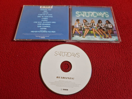 THE SATURDAYS HEADLINES CD