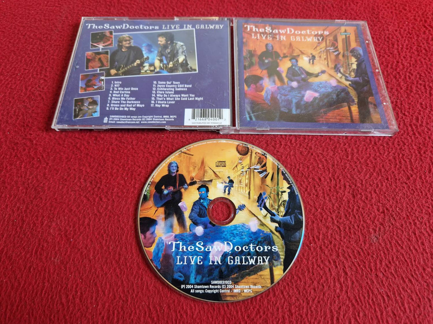 THE SAW DOCTORS LIVE IN GALWAY CD