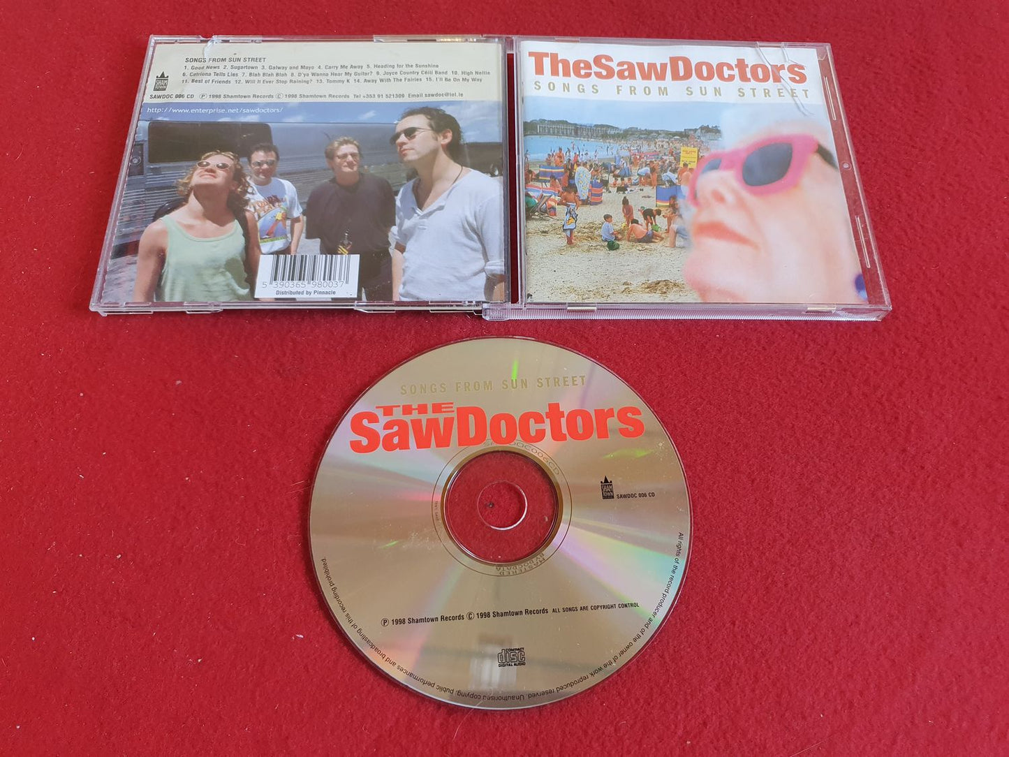 THE SAW DOCTORS SONGS FROM SUN STREET till CD