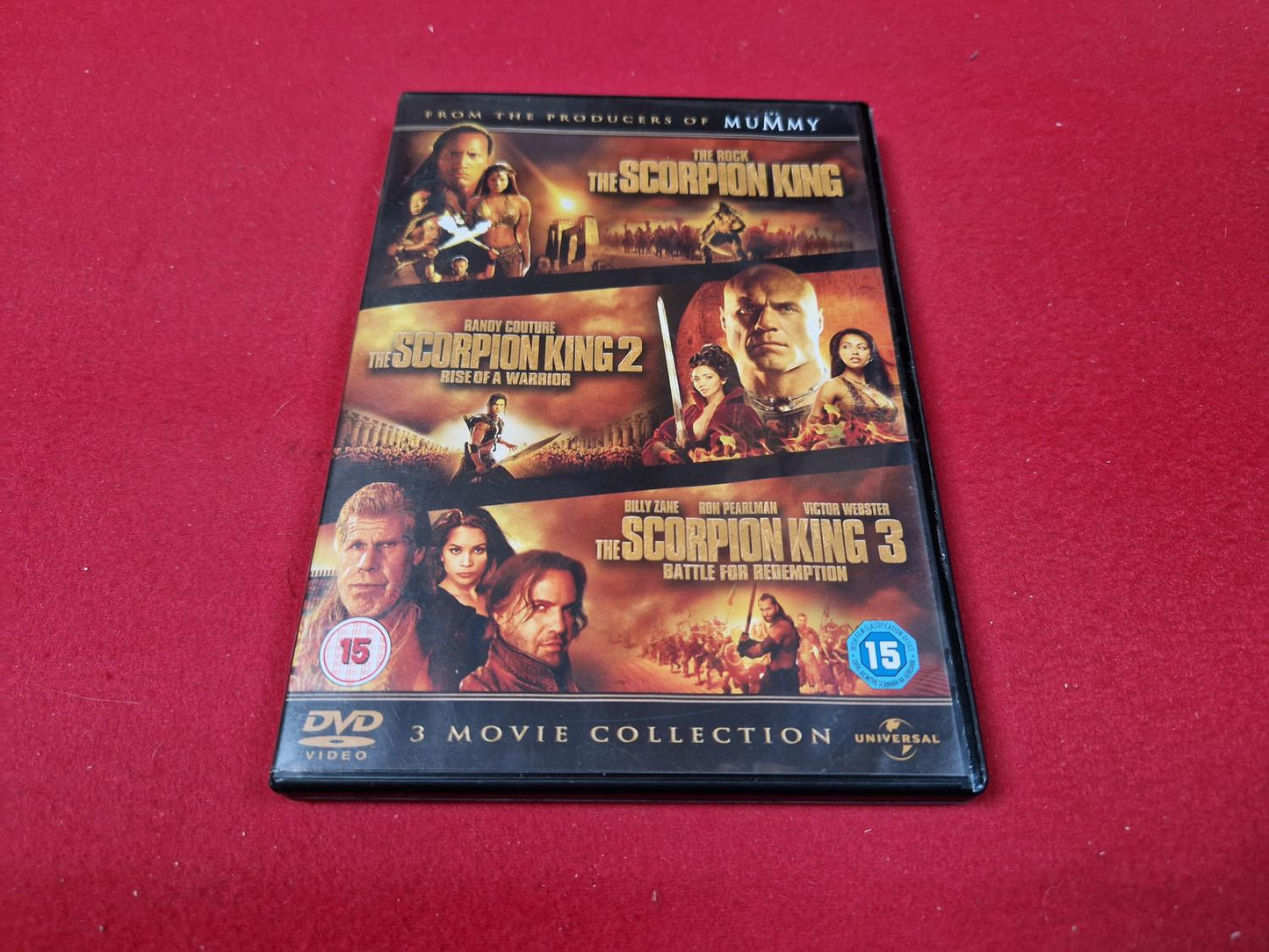THE SCORPION KING 1 - 3 BOX till DVD