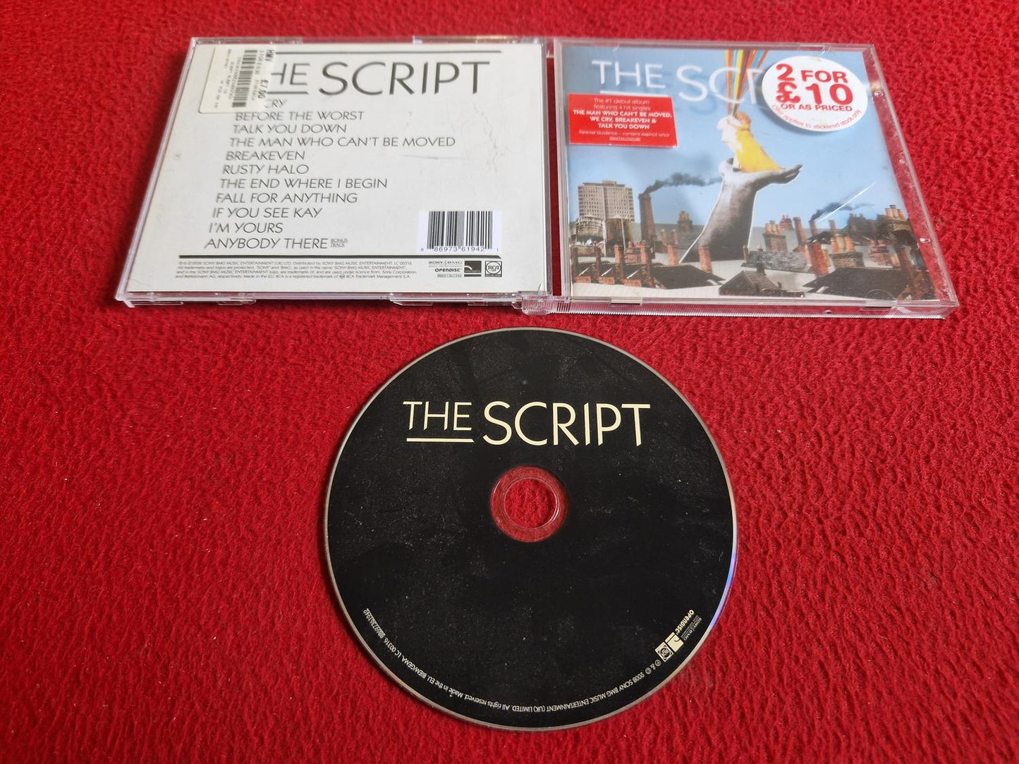 THE SCRIPT - THE SCRIPT CD