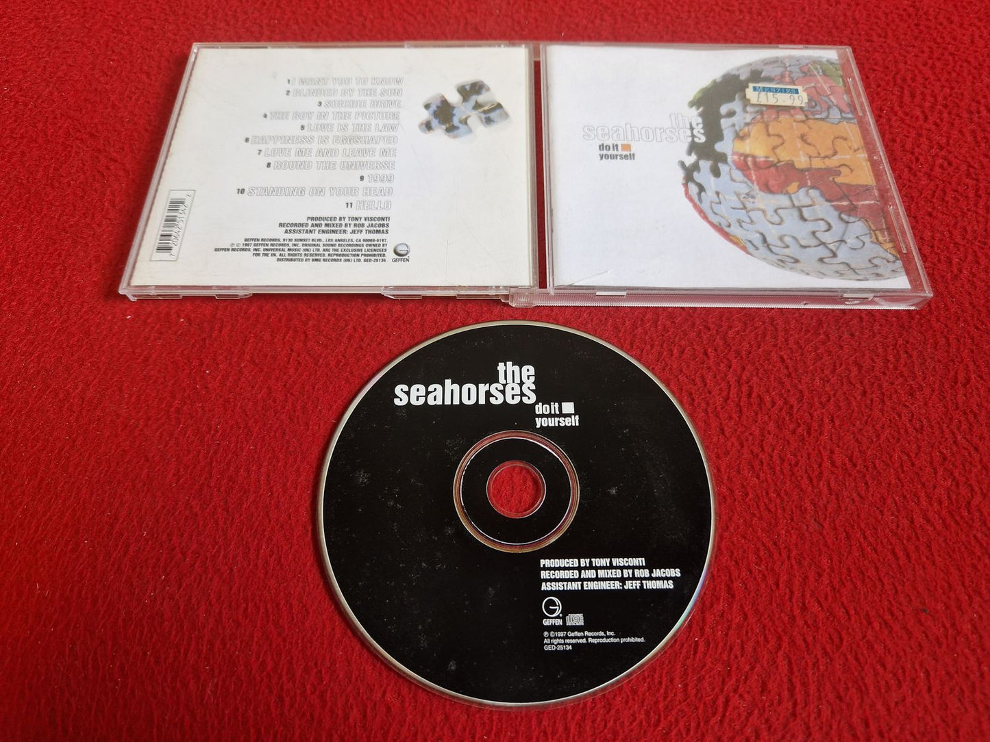 THE SEAHORSES DO IT YOURSELF CD