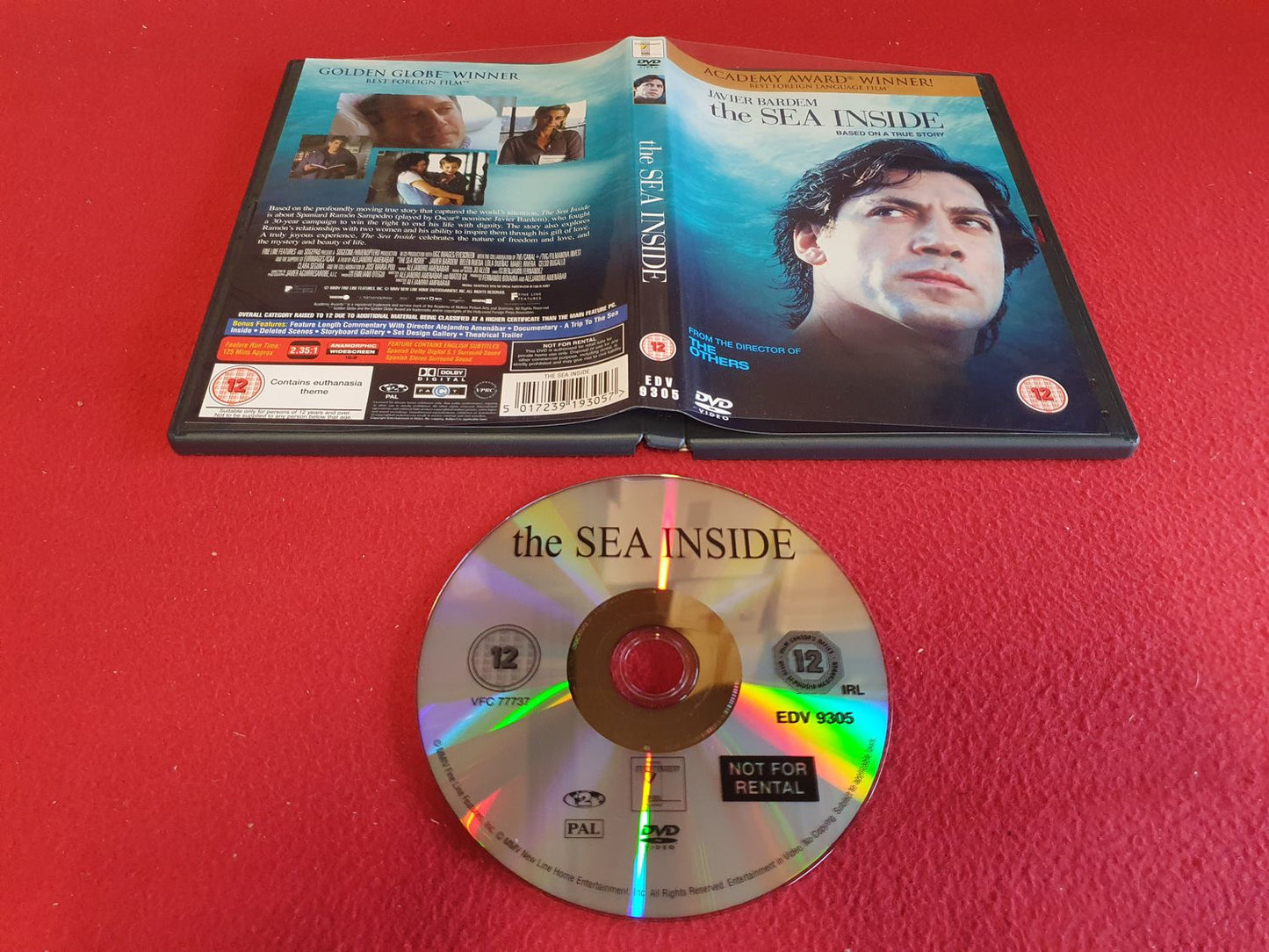 THE SEA INSIDE till DVD