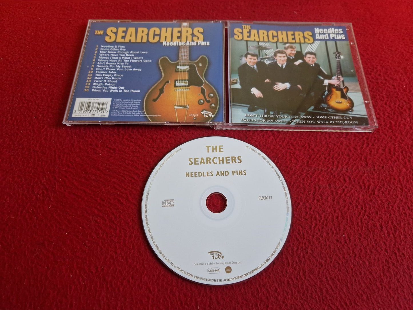THE SEARCHERS NEEDLES AND PINS CD