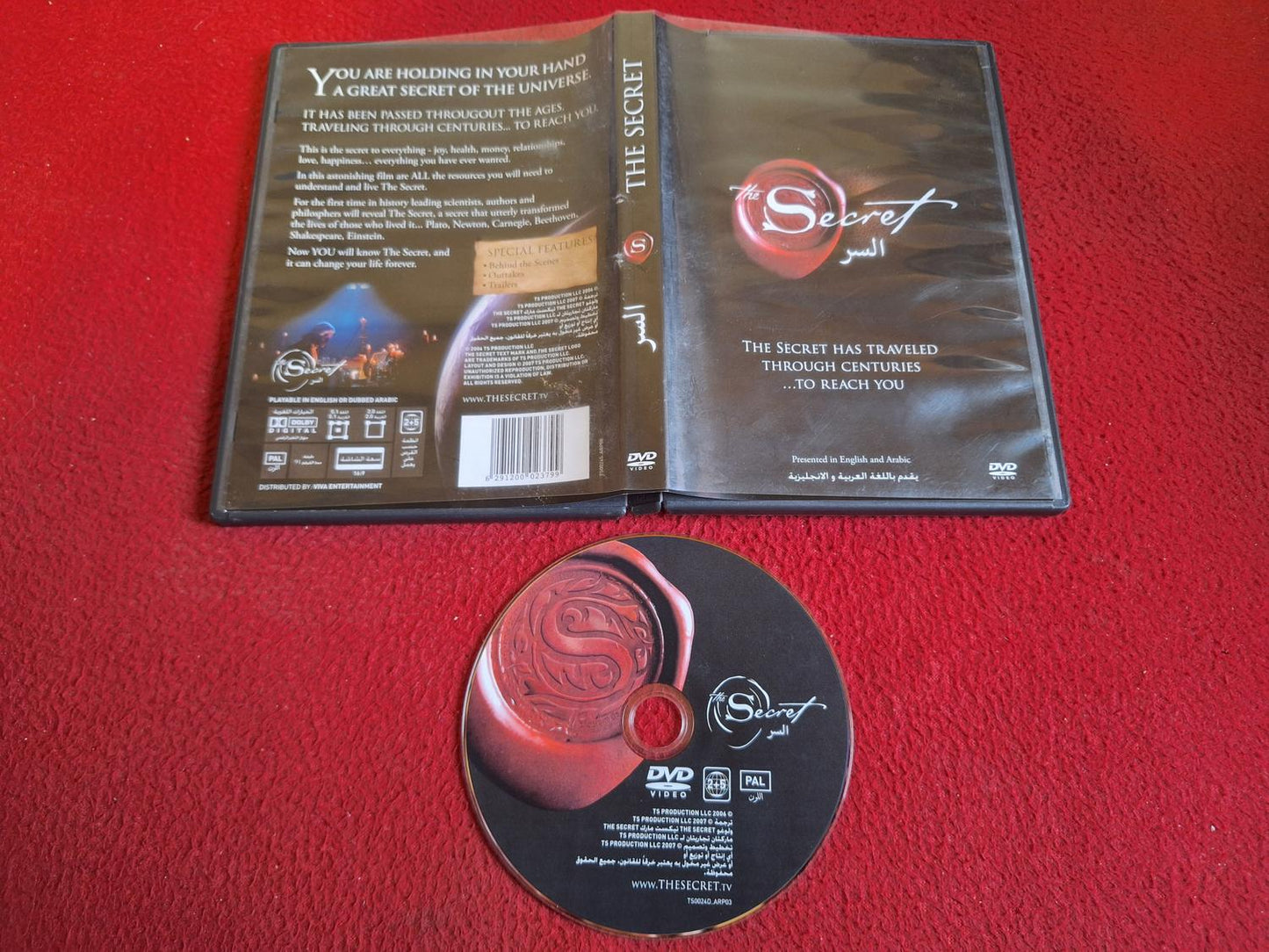 THE SECRET DVD