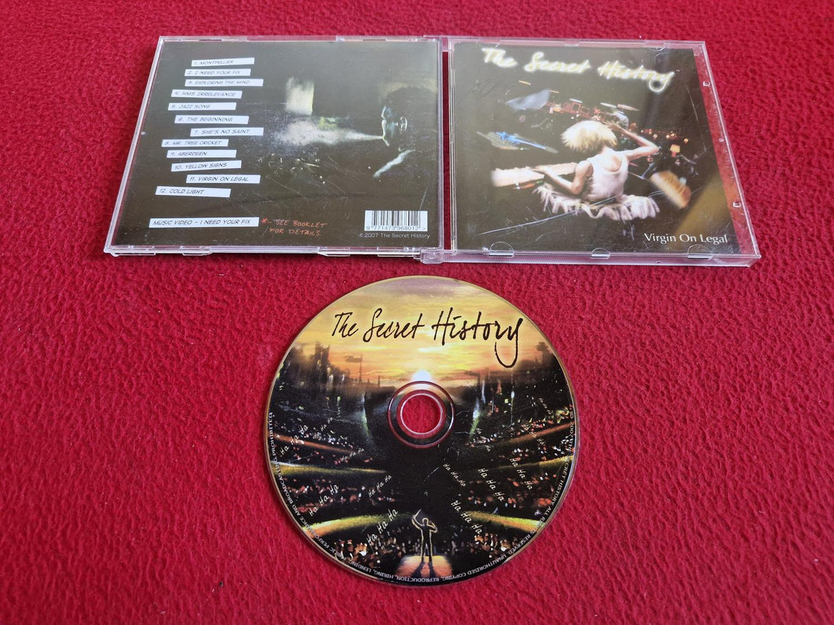 THE SECRET HISTORY VIRGIN ON LEGAL CD