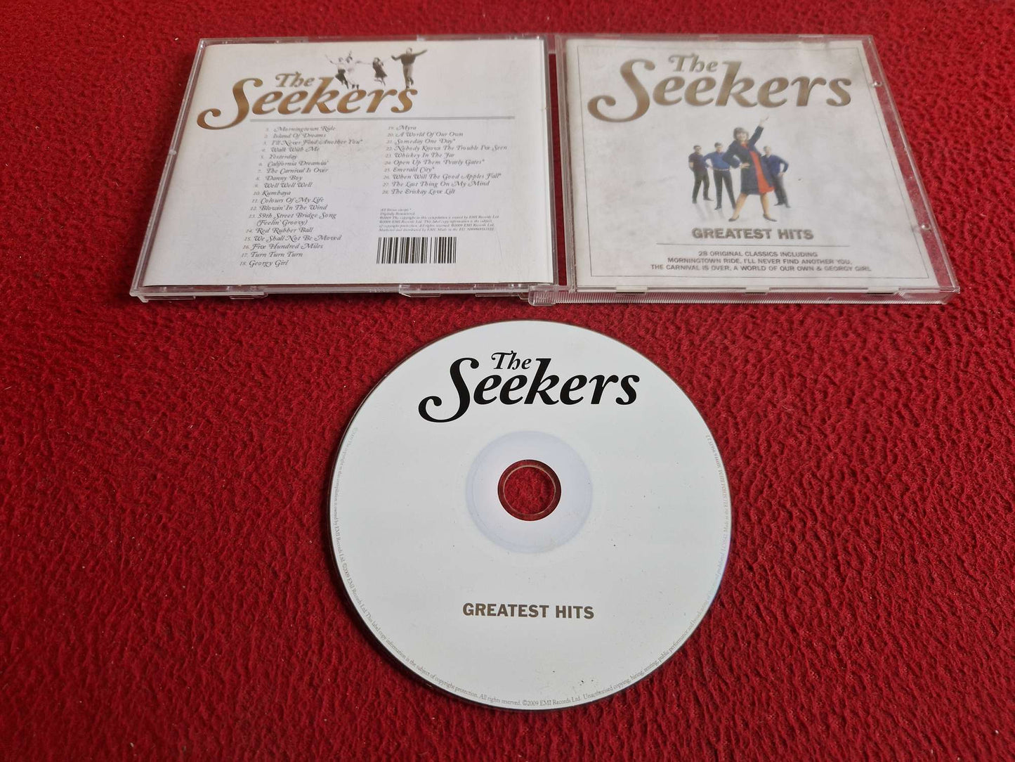 THE SEEKERS GREATEST HITS CD