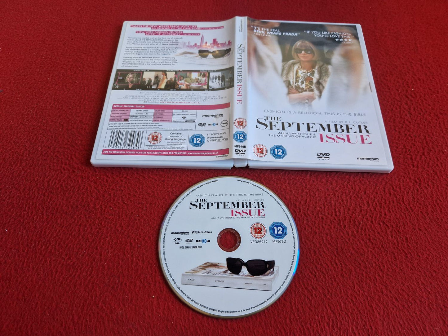 THE SEPTEMBER ISSUE DVD
