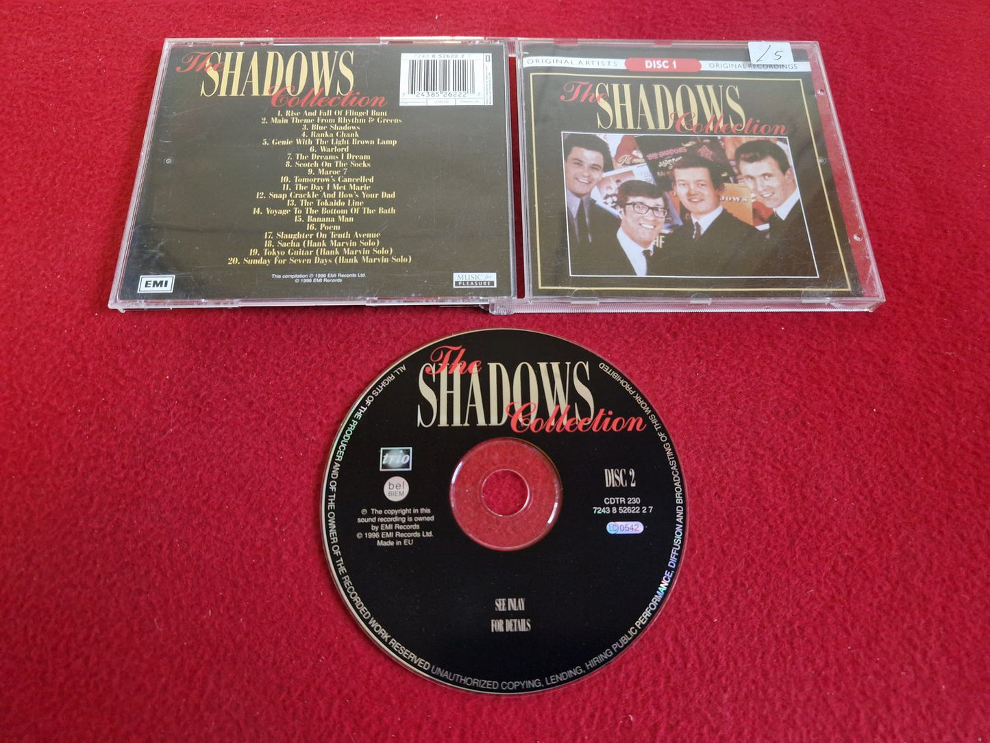 THE SHADOWS COLLECTION till CD