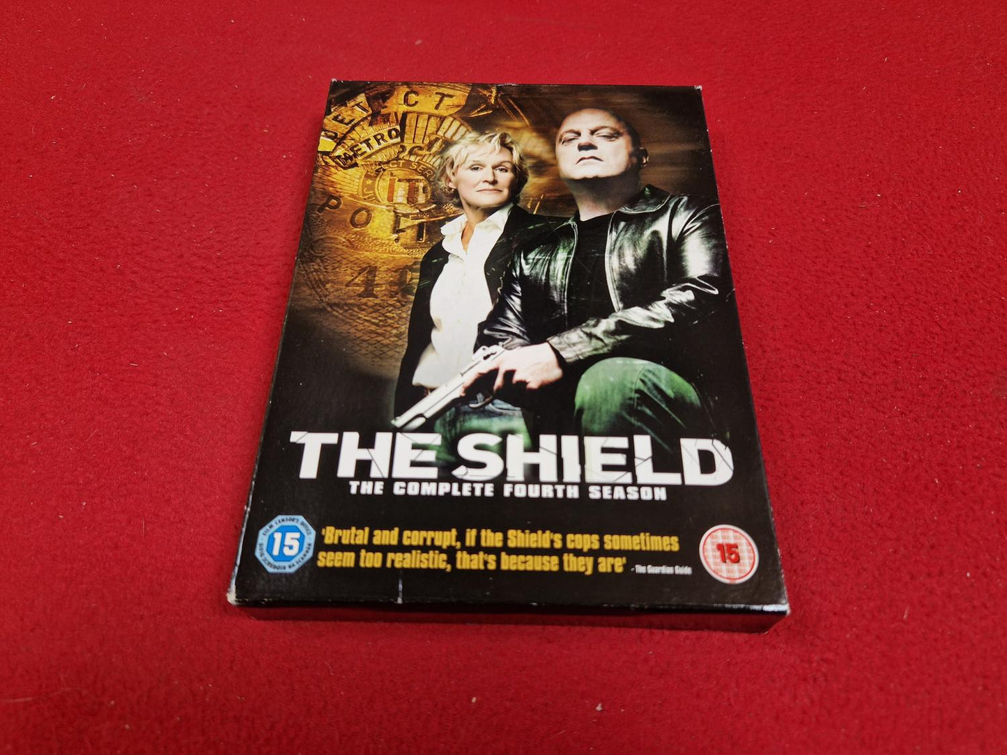 THE SHIELD THE COMPLETE SEASON 4 BOX till DVD