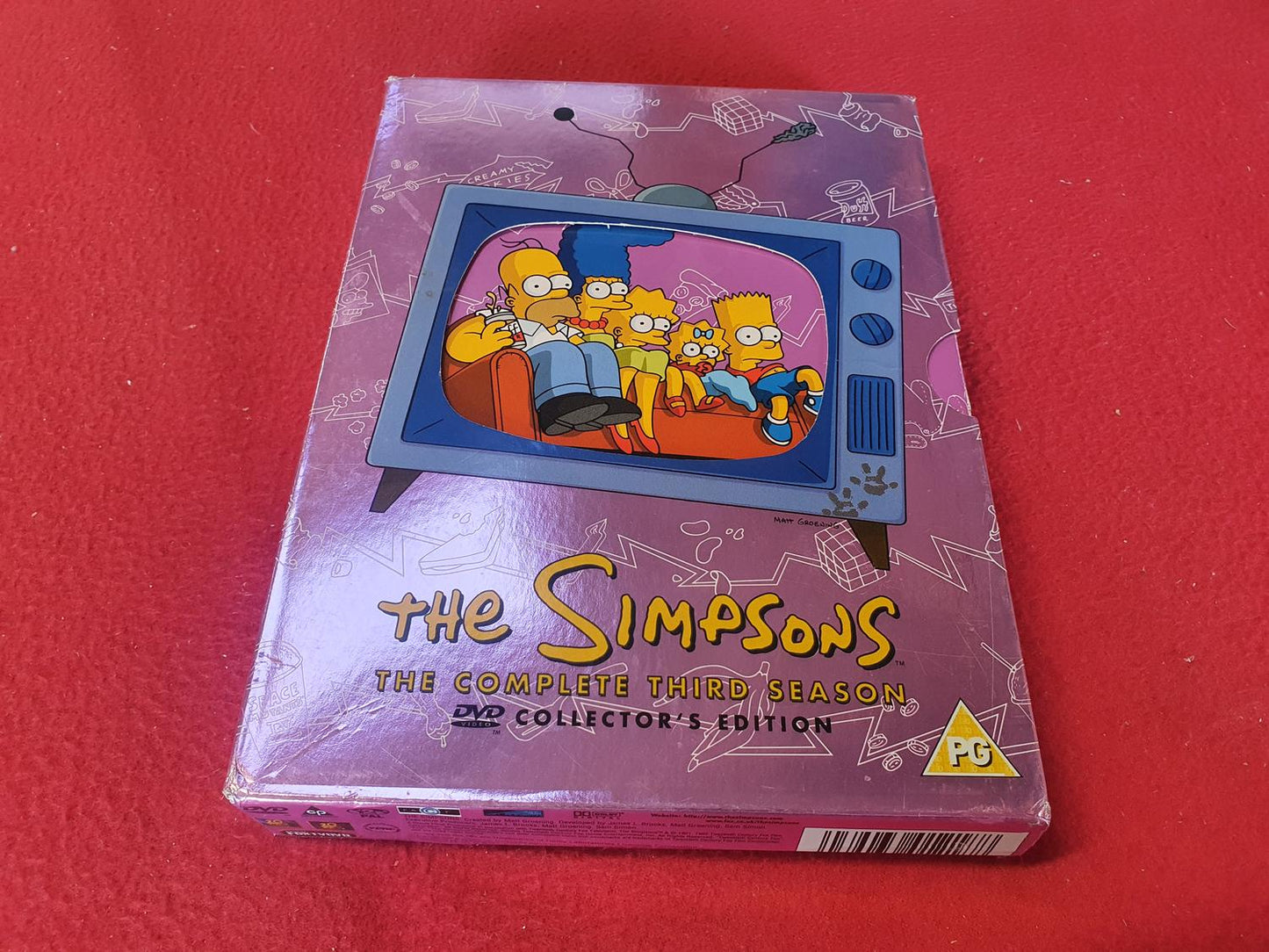 THE SIMPSONS SEASON 3 BOX till DVD