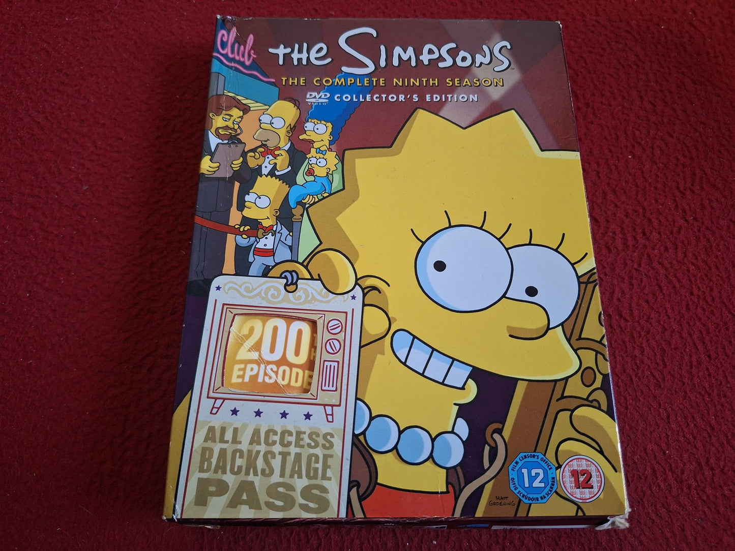 THE SIMPSONS SEASON 9 BOX DVD