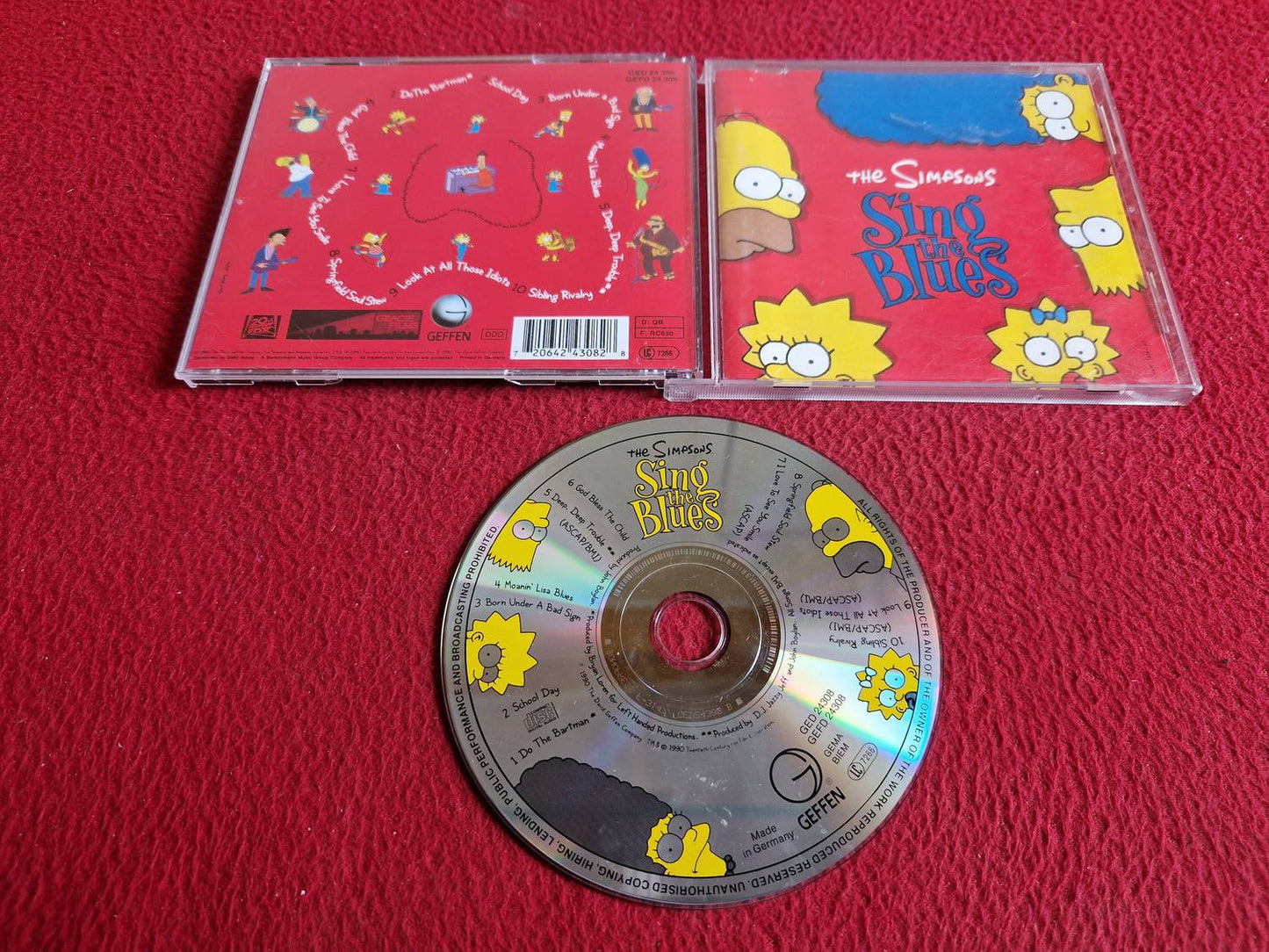 THE SIMPSONS SING THE BLUES CD