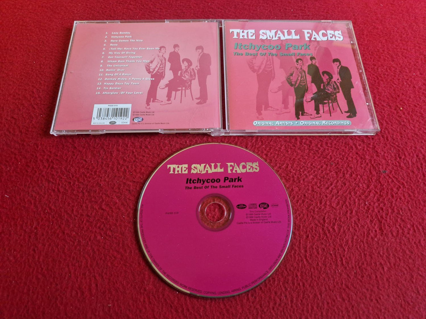 THE SMALL FACES ITCHYCOO PARK THE BEST OF CD