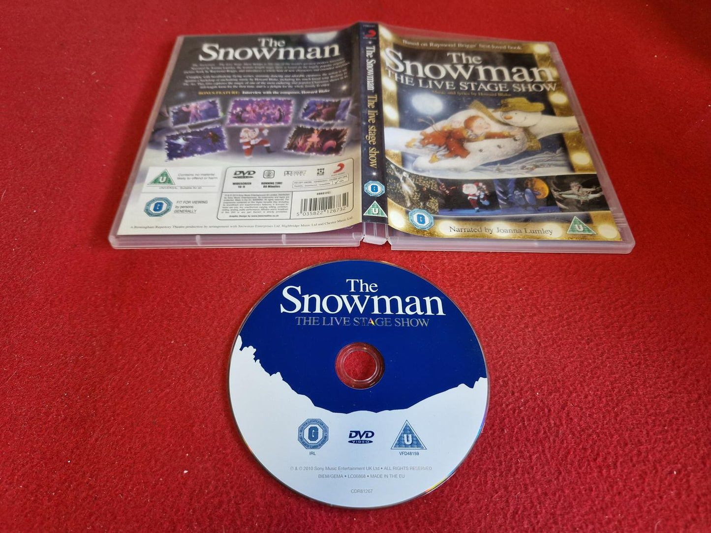 THE SNOWMAN THE LIVE STAGE SHOW till DVD