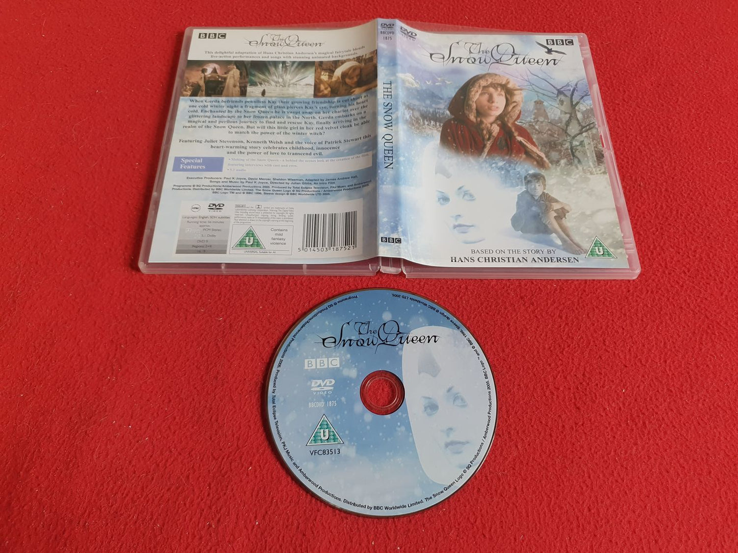 THE SNOW QUEEN till DVD