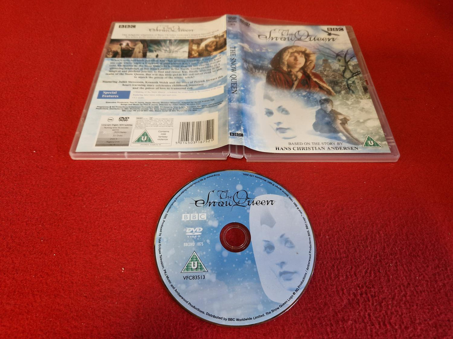 THE SNOW QUEEN till DVD