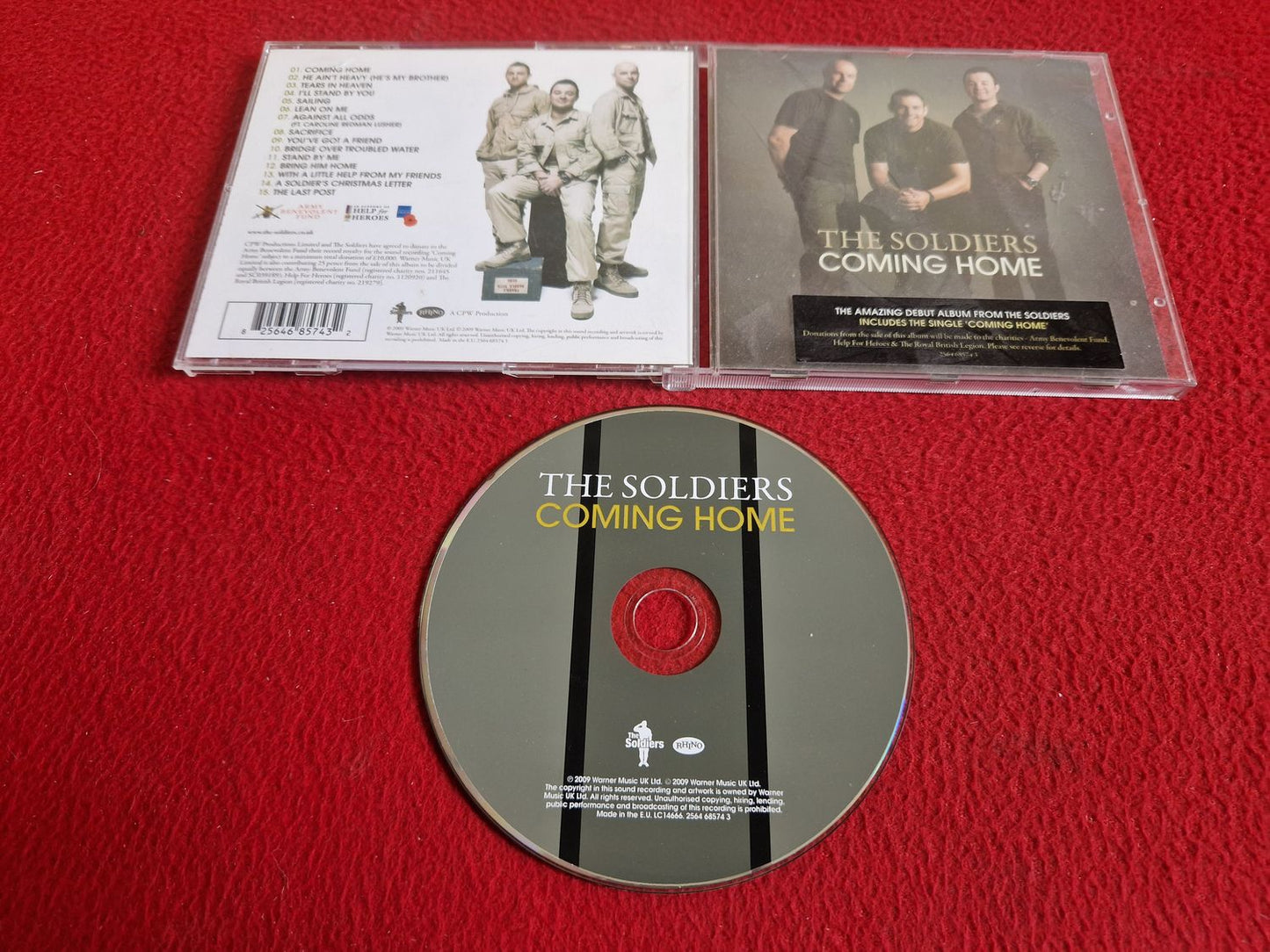 THE SOLDIERS COMING HOME CD