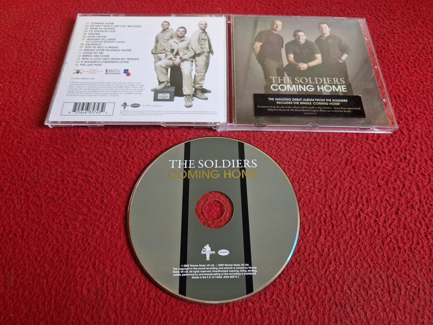 THE SOLDIERS COMING HOME CD