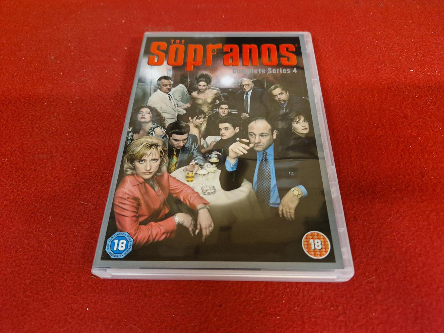 THE SOPRANOS SERIES 4 BOX till DVD