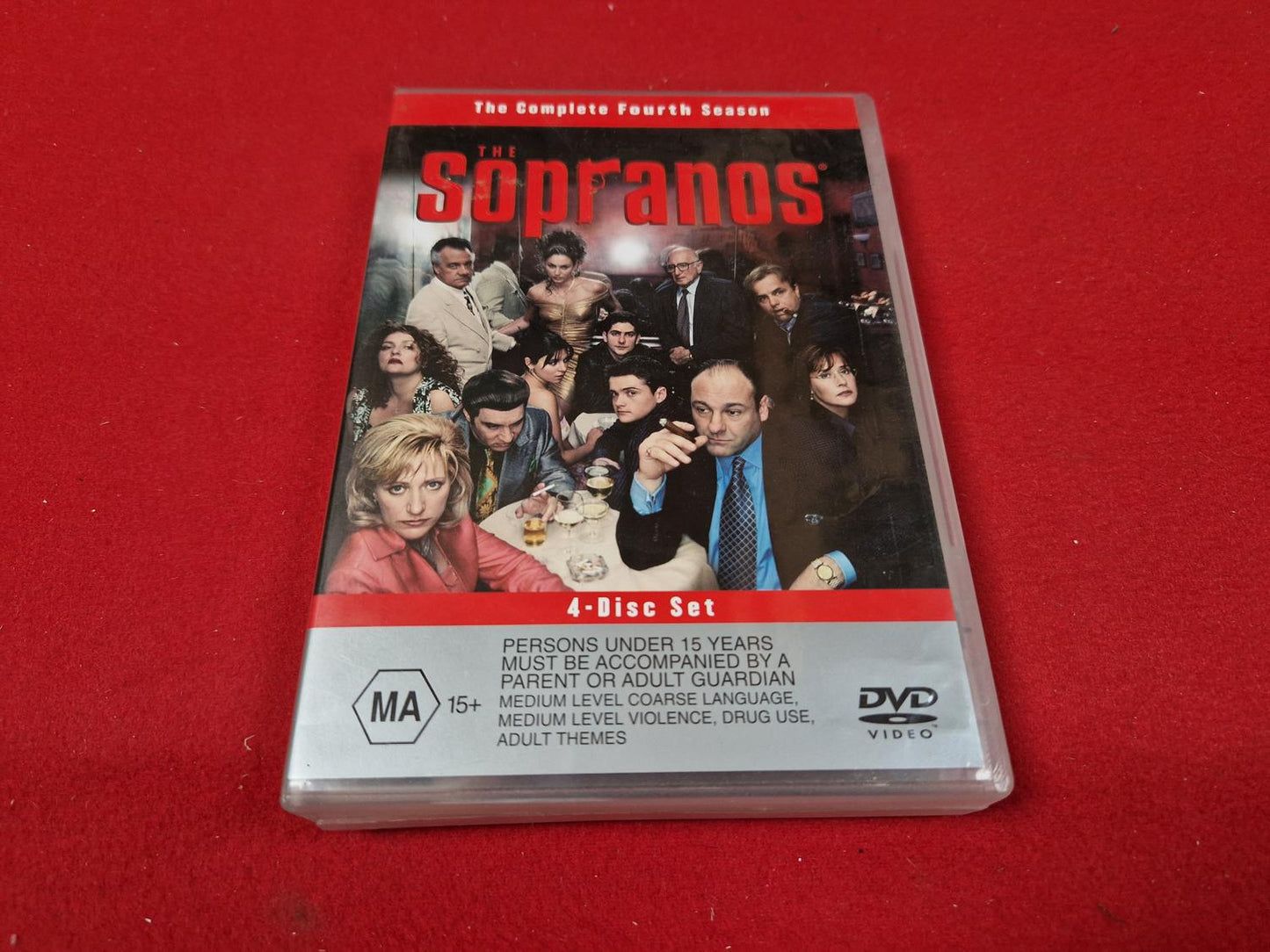 THE SOPRANOS THE COMPLETE SEASON 4 BOX till DVD
