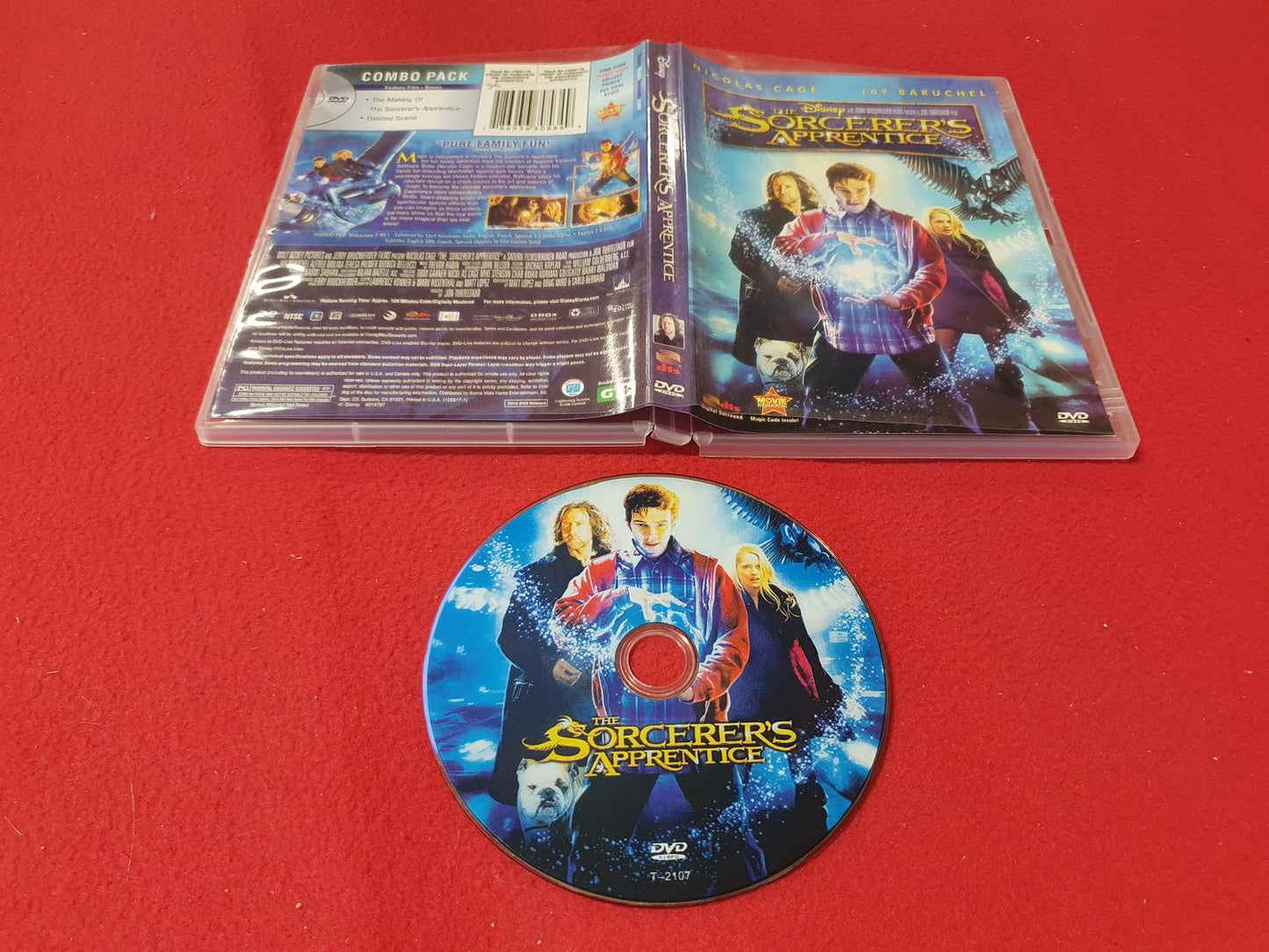 THE SORCERERS APPRENTICE till DVD