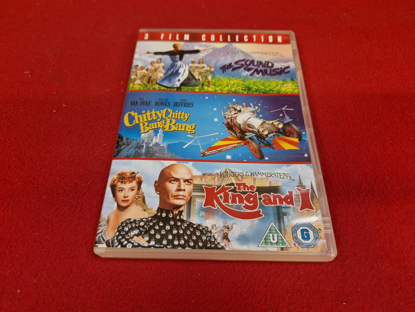 THE SOUND OF MUSIC / CHITTY CHITTY BANG BANG / THE KING AND I BOX till DVD