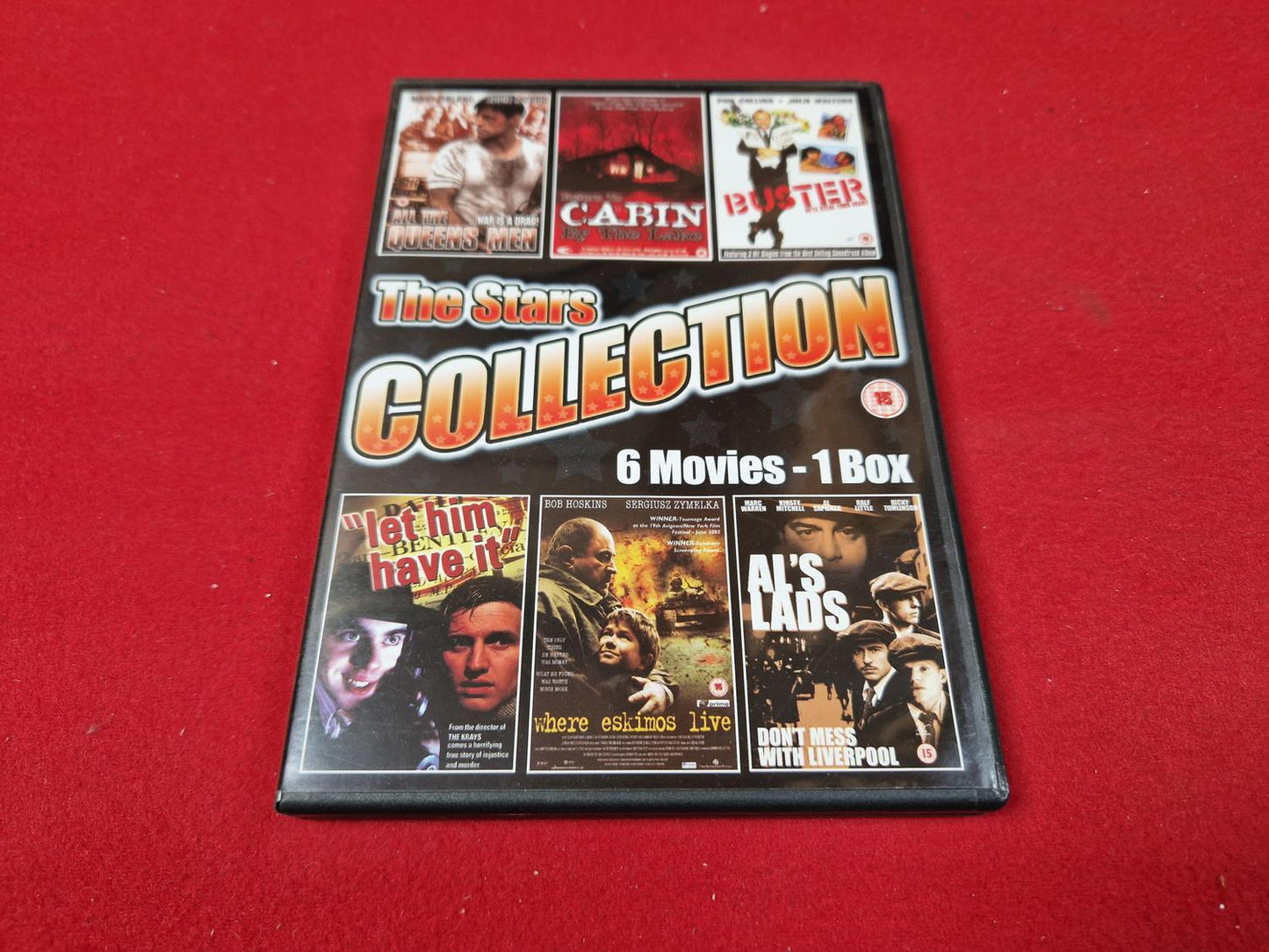 THE STARS COLLECTION ALL THE QUEENS MEN / BUSTER / AL'S LADS mfl BOX till DVD