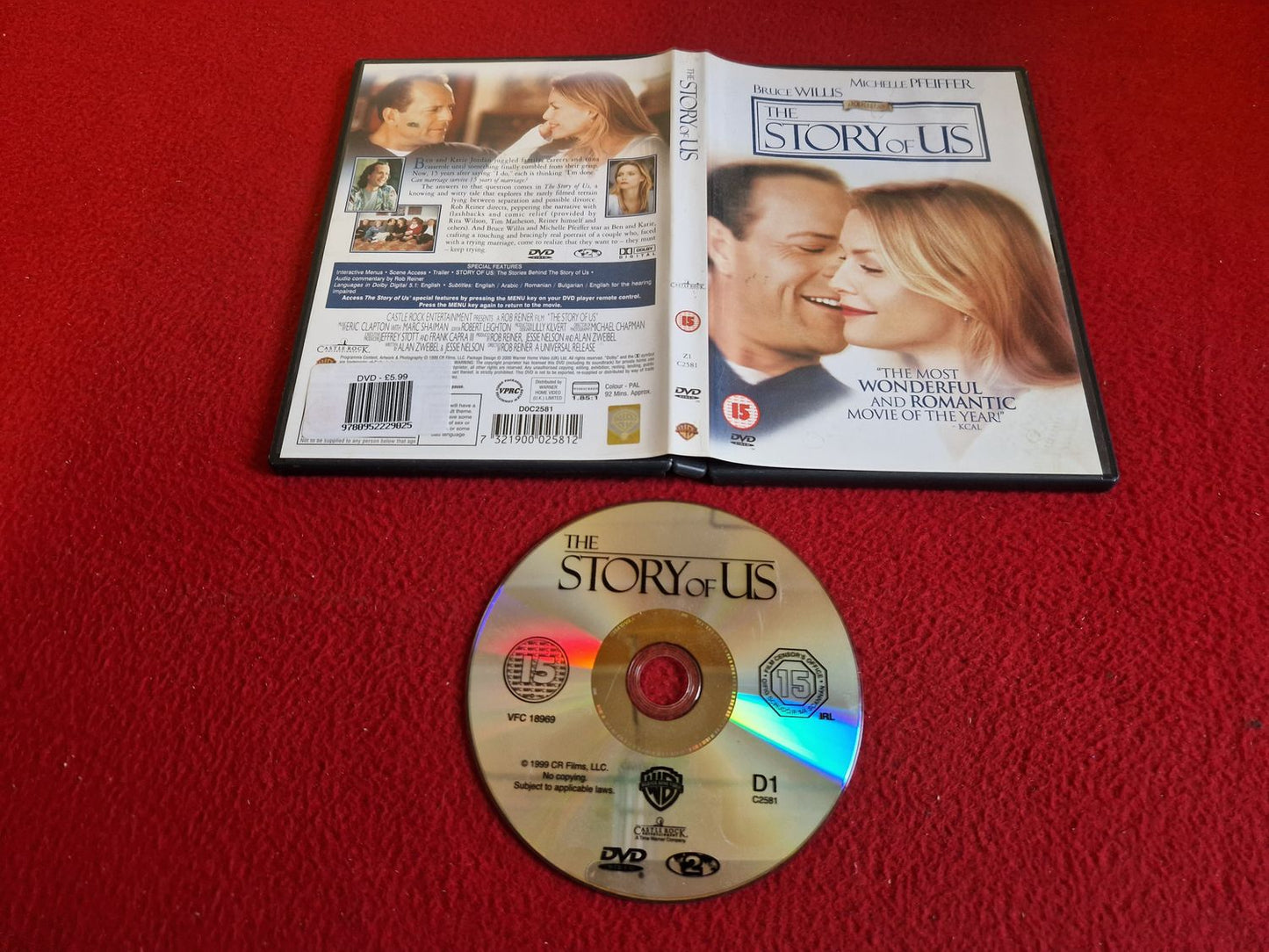THE STORY OF US DVD