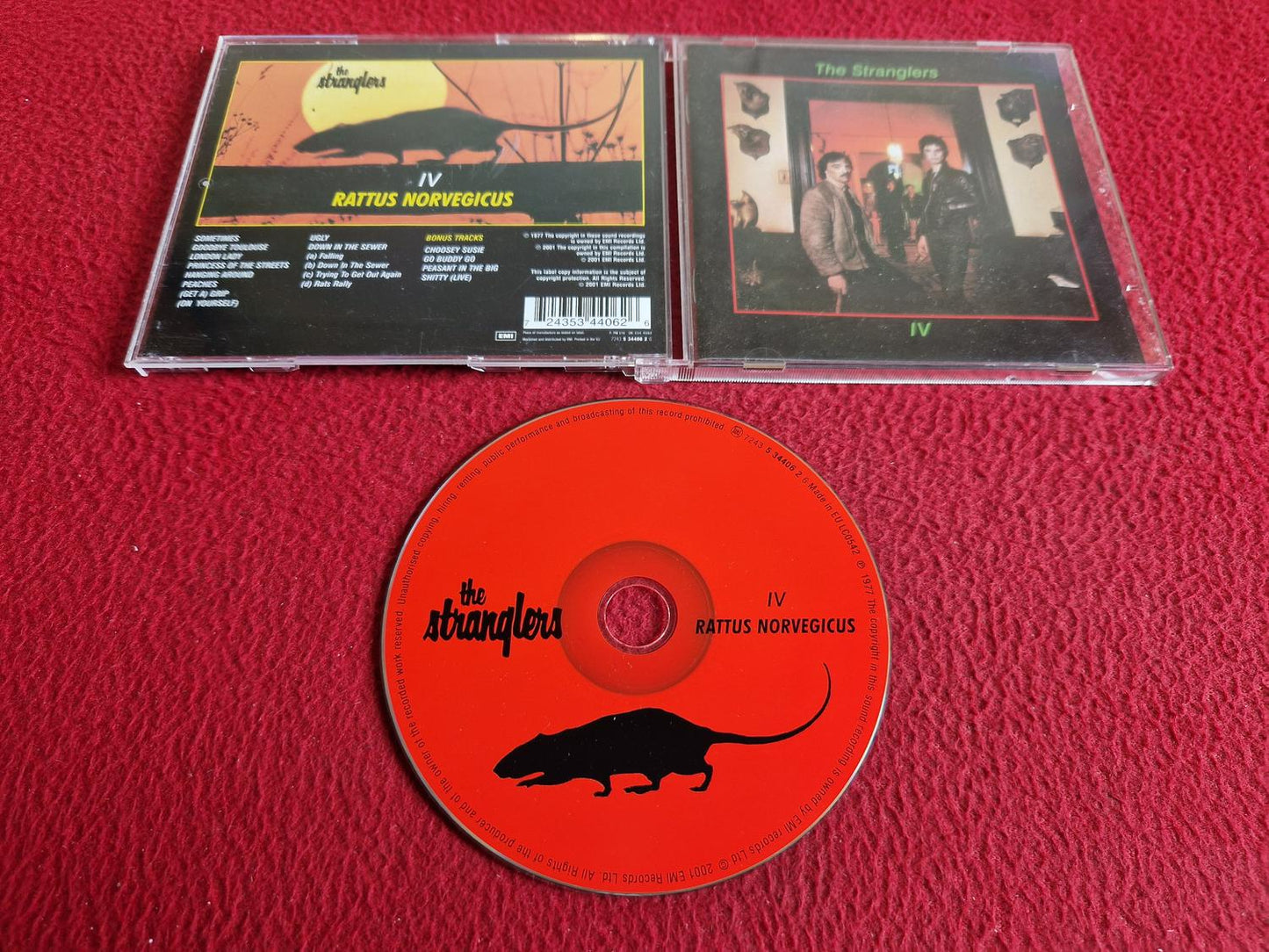 THE STRANGLERS IV RATTUS NORVEGICUS CD