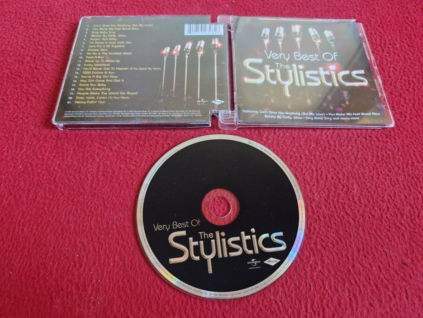 THE STYLISTICS VERY BEST OF CD