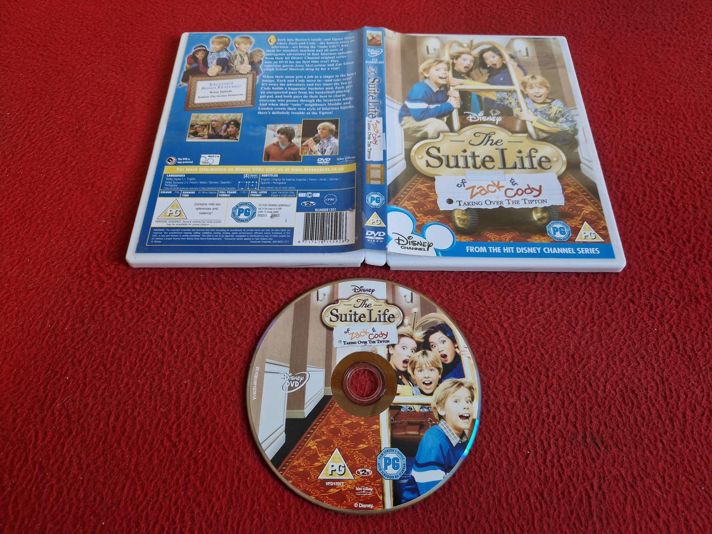 THE SUITE LIFE OF ZACK & CODY TAKING OVER THE TIPTON DVD