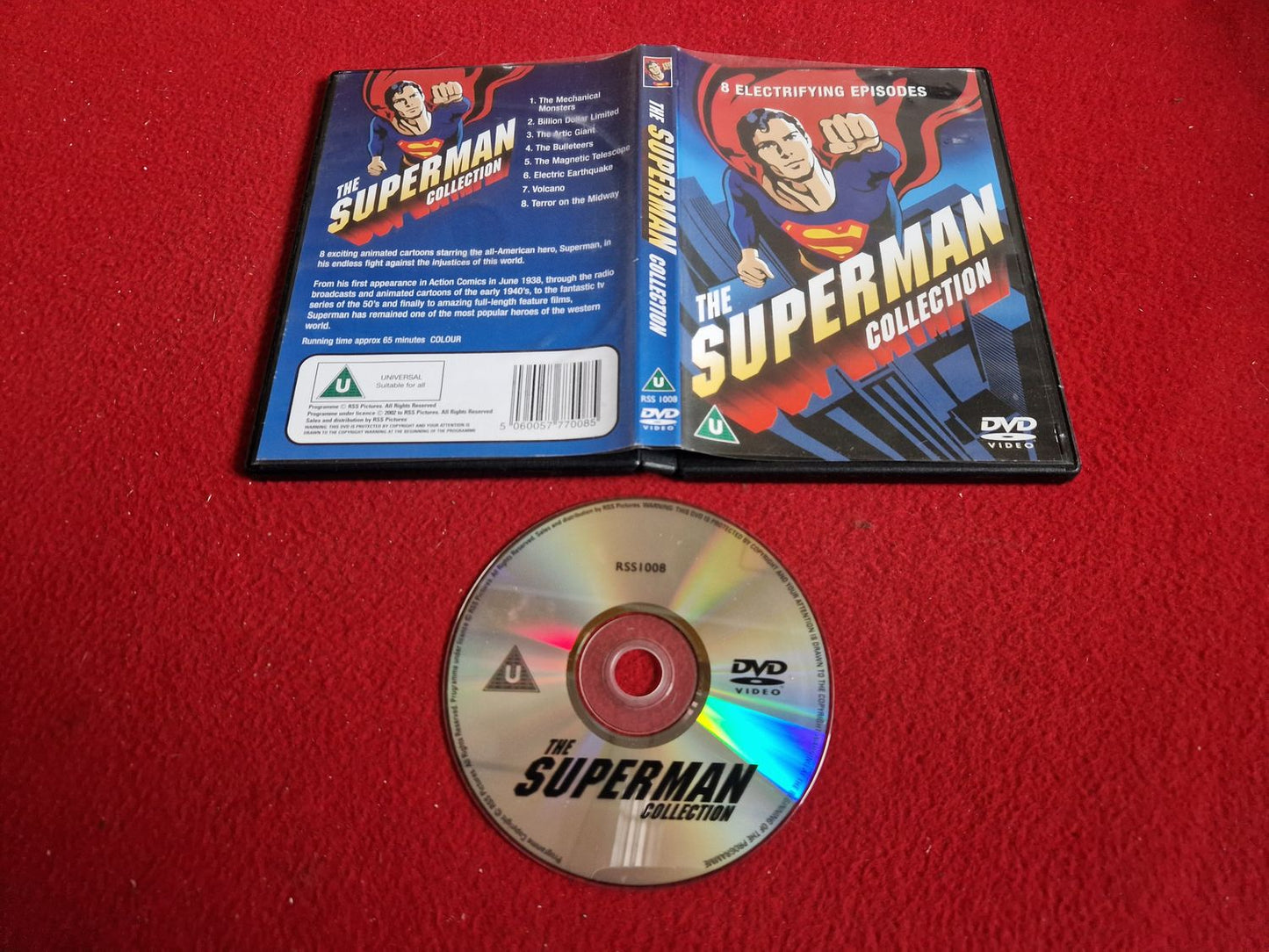THE SUPERMAN COLLECTION DVD