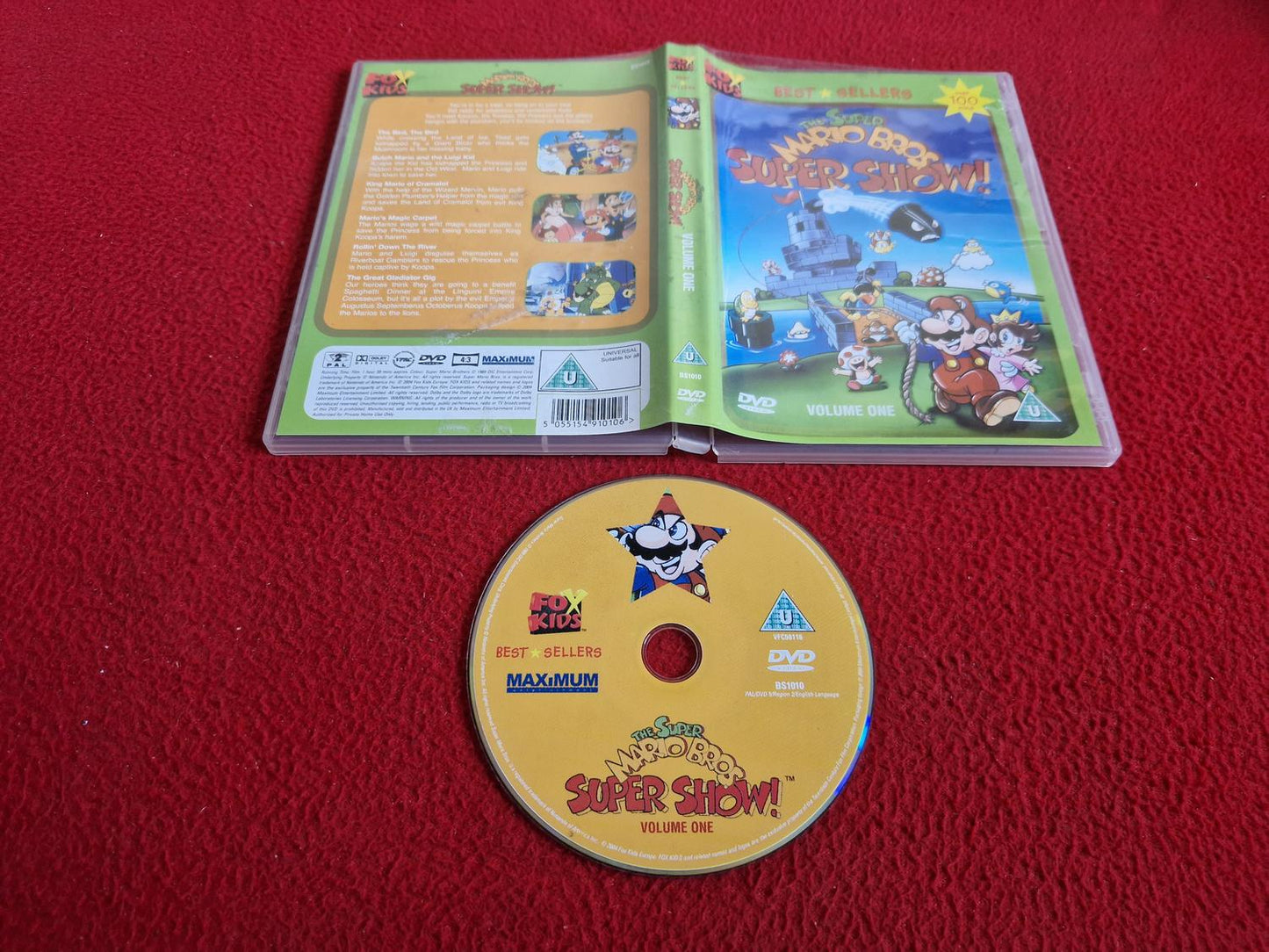 THE SUPER MARIO BROS SUPER SHOW VOLUME ONE DVD