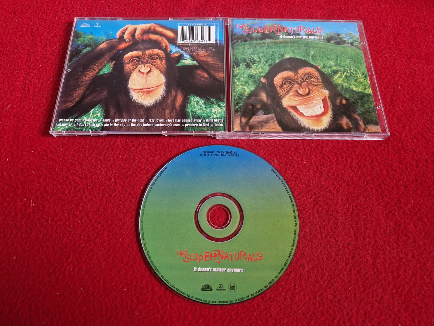 THE SUPERNATURALS IT DOESN'T MATTER ANYMORE CD