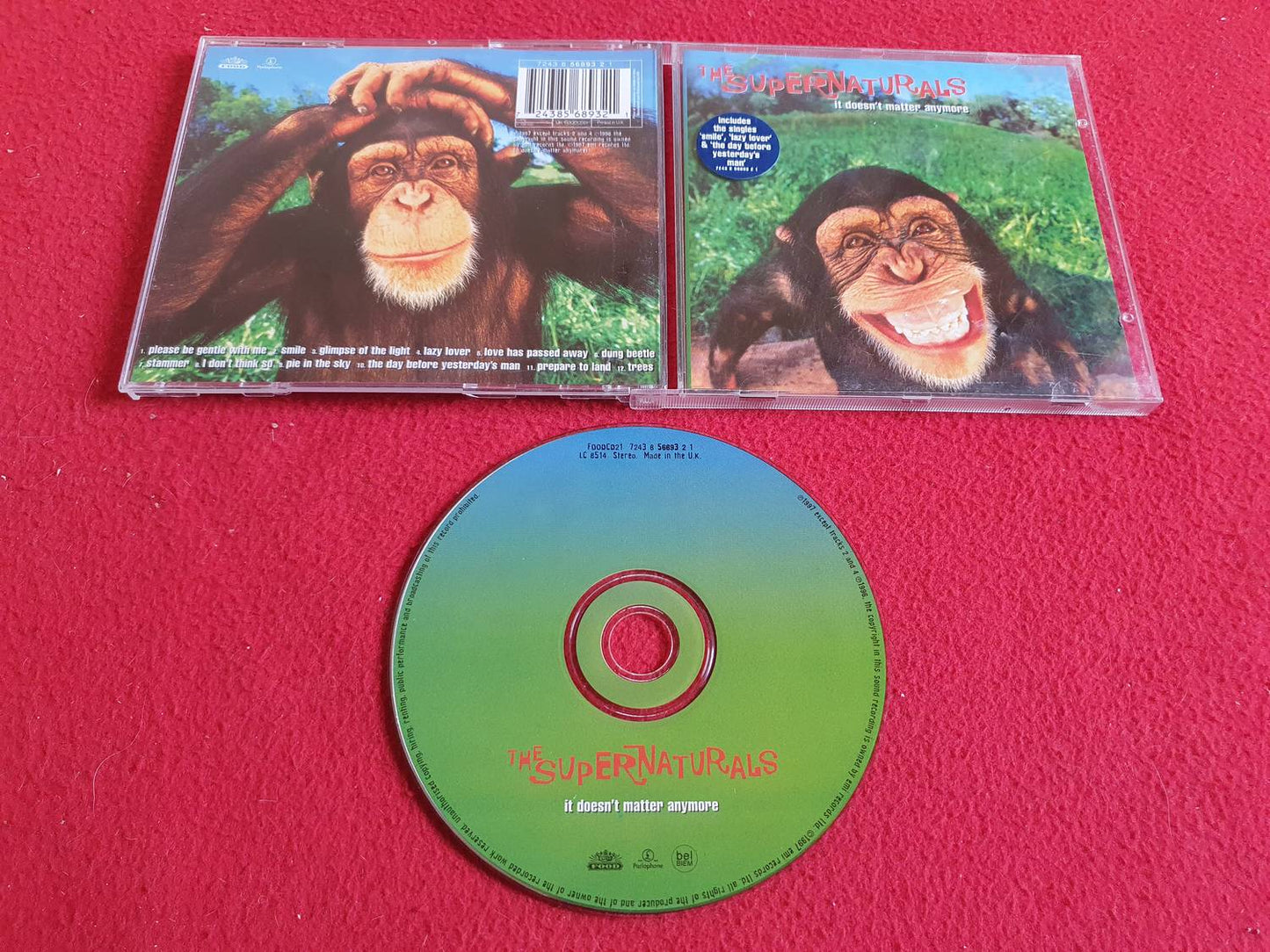 THE SUPERNATURALS IT DOESN'T MATTER ANYMORE till CD
