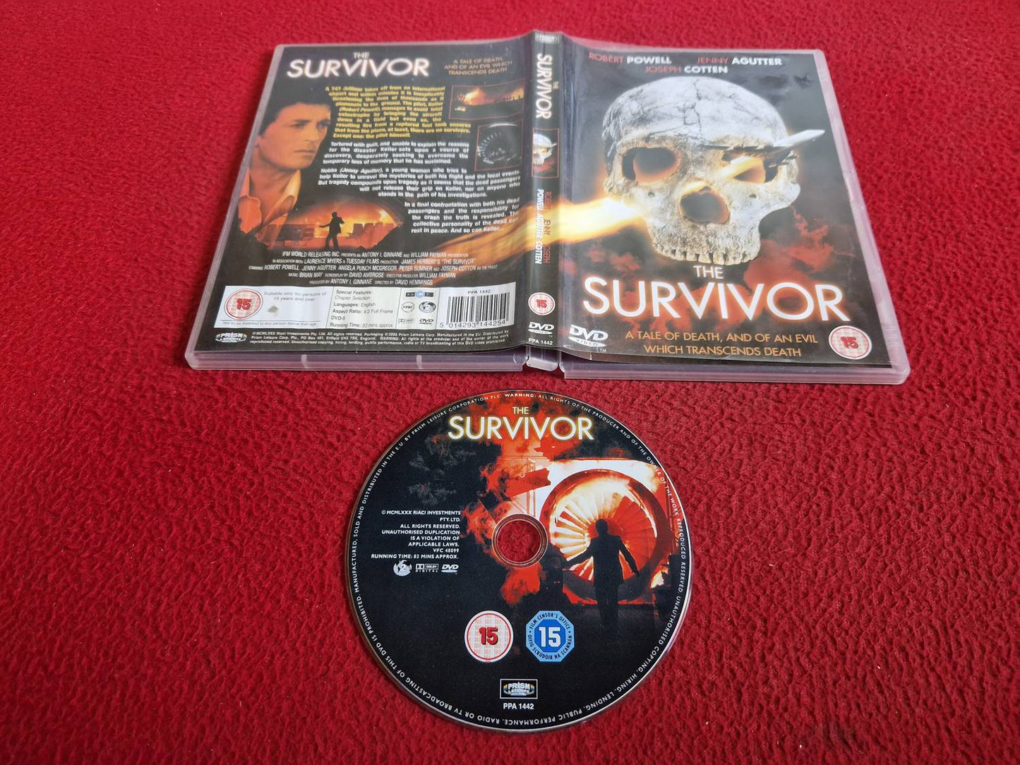 THE SURVIVOR DVD