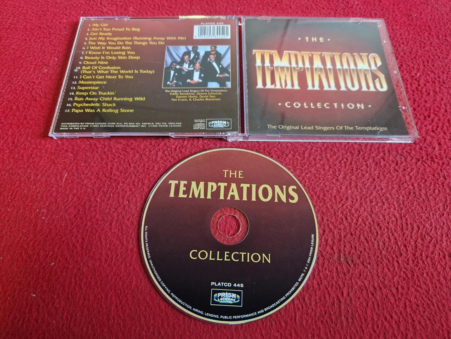 THE TEMPTATIONS COLLECTION CD
