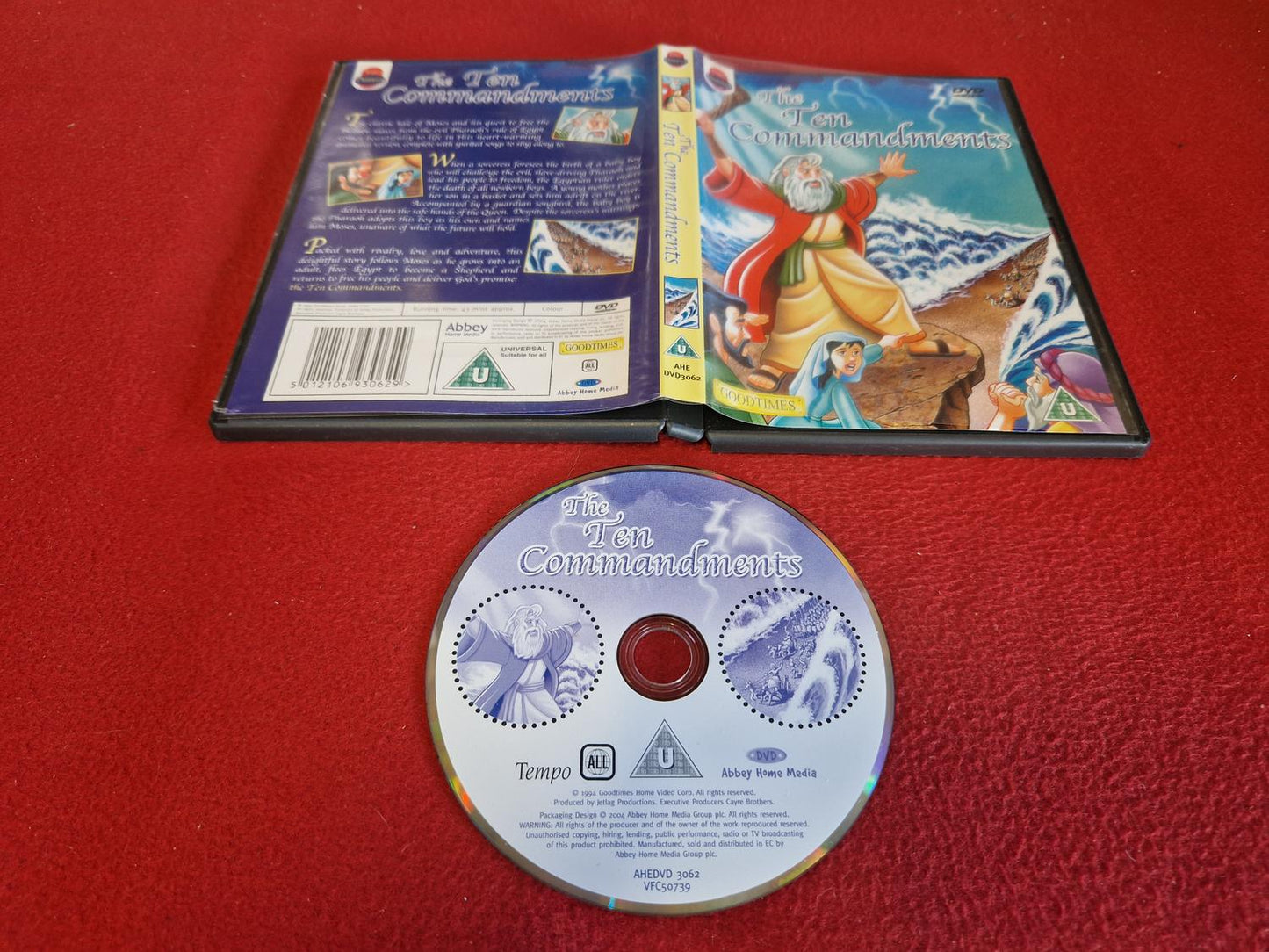 THE TEN COMMANDMENTS till DVD