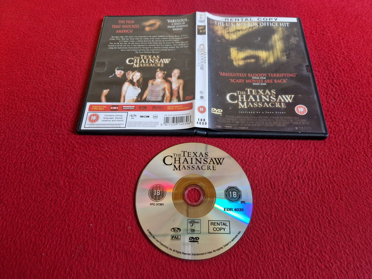 THE TEXAS CHAINSAW MASSACRE DVD