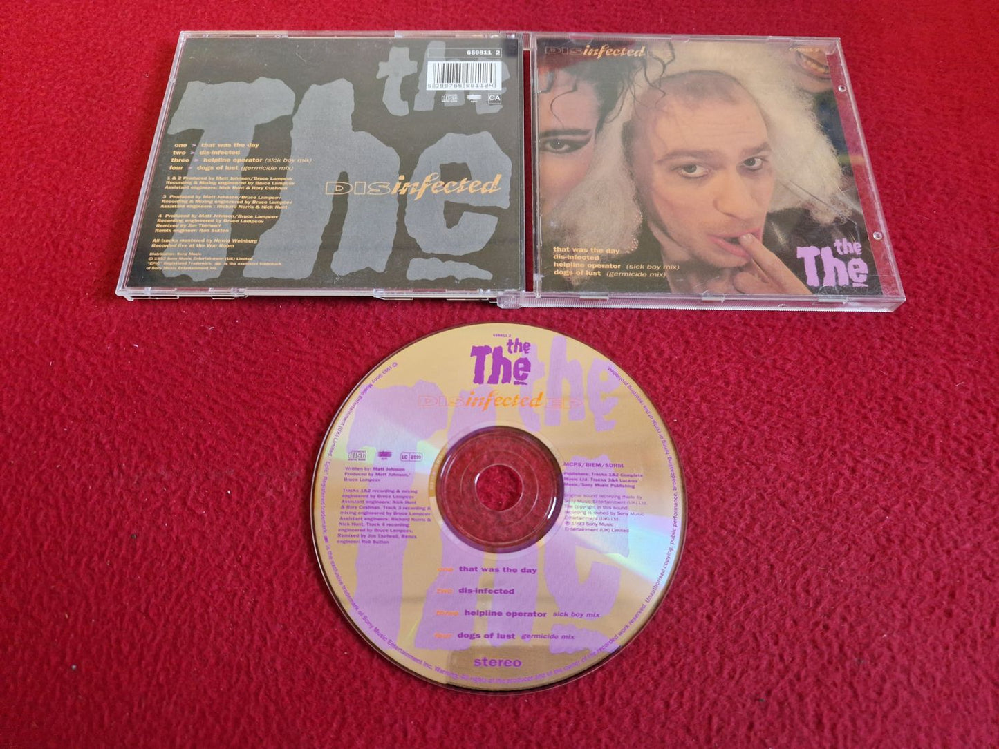 THE THE DISINFECTED CD