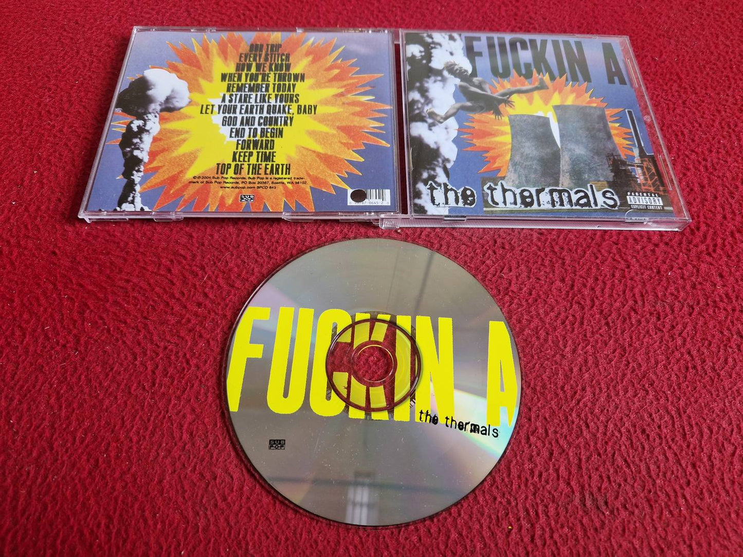 THE THERMALS FUCKIN A CD