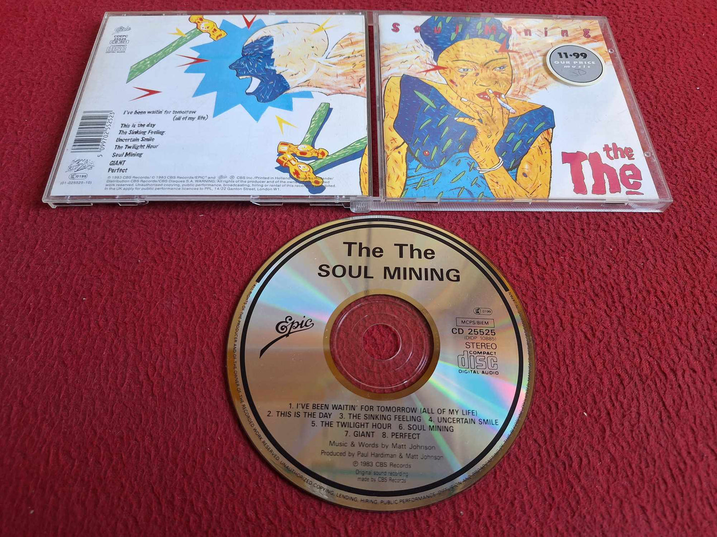 THE THE SOUL MINING CD