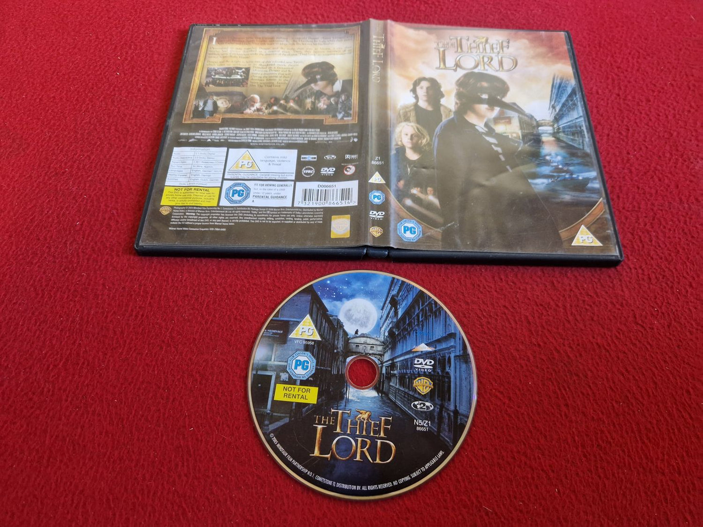THE THIEF LORD DVD