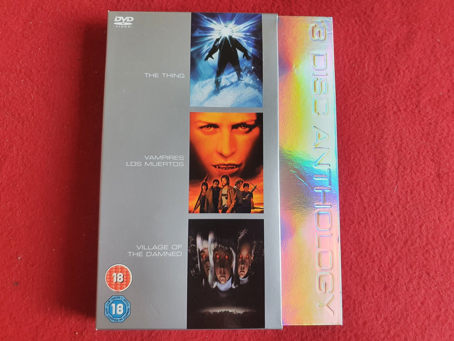 THE THING / VAMPIRES LOS MUERTOS / VILLAGE OF THE DAMNED BOX till DVD