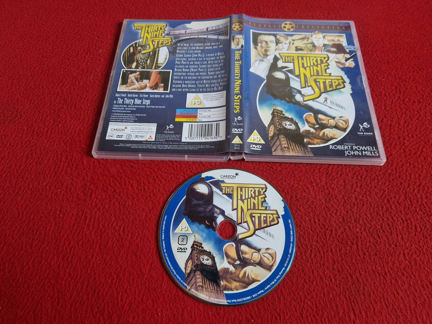 THE THIRTY NINE STEPS DVD
