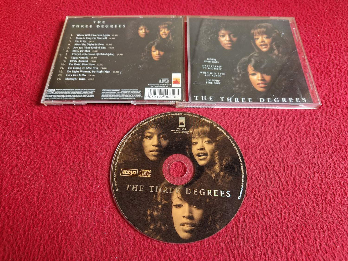 THE THREE DEGREES - THE THREE DEGREES CD